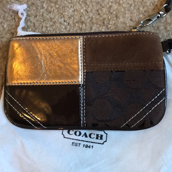 Authentic Coach Wristlet - Picture 2 of 3